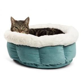 Round Flower Pet bed