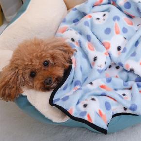 Printed Coral Pet Blanket