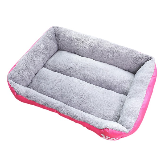 Colorful Rectangle Pet Bed (XS-XXL)