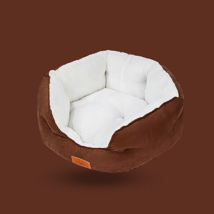 Round Fleece Pet Bed