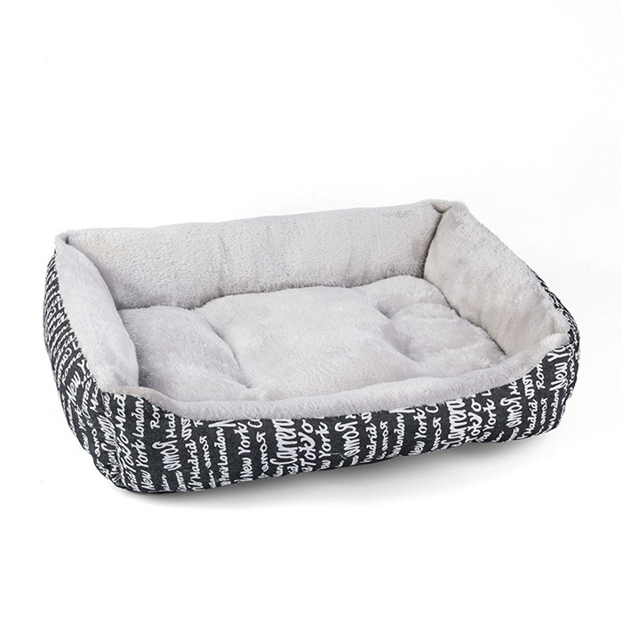 Rectangle Fleece Pet Bed