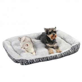 Rectangle Fleece Pet Bed