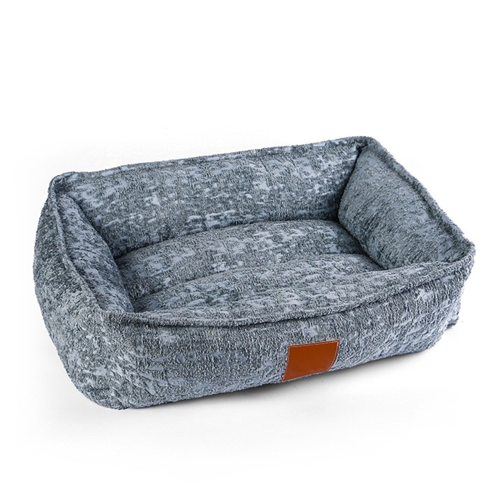 Chenille Rectangle Dog/Cat Bed